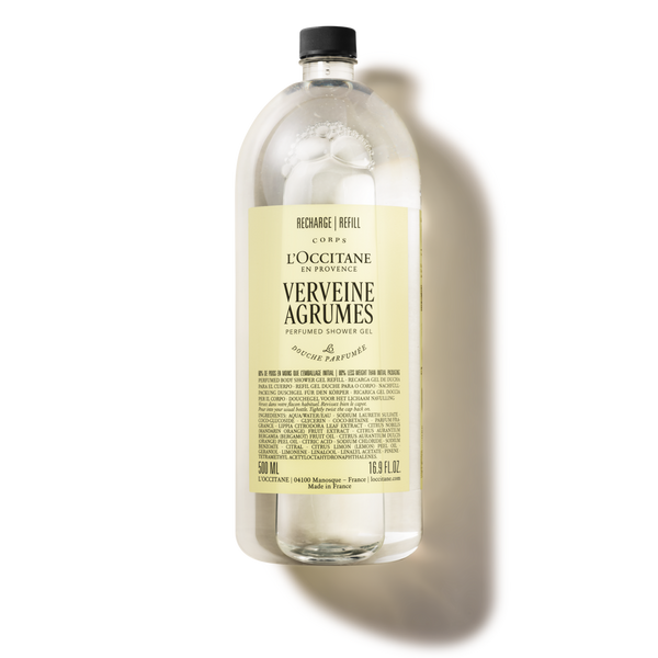 Verveine Agrumes perfumed shower gel refill